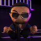Bleacher Creatures WWE Old School Rock Plush 8" Chibi Doll - Crystal Velboa Polyester, The Rock Old School, Model K8-WWE-ROC