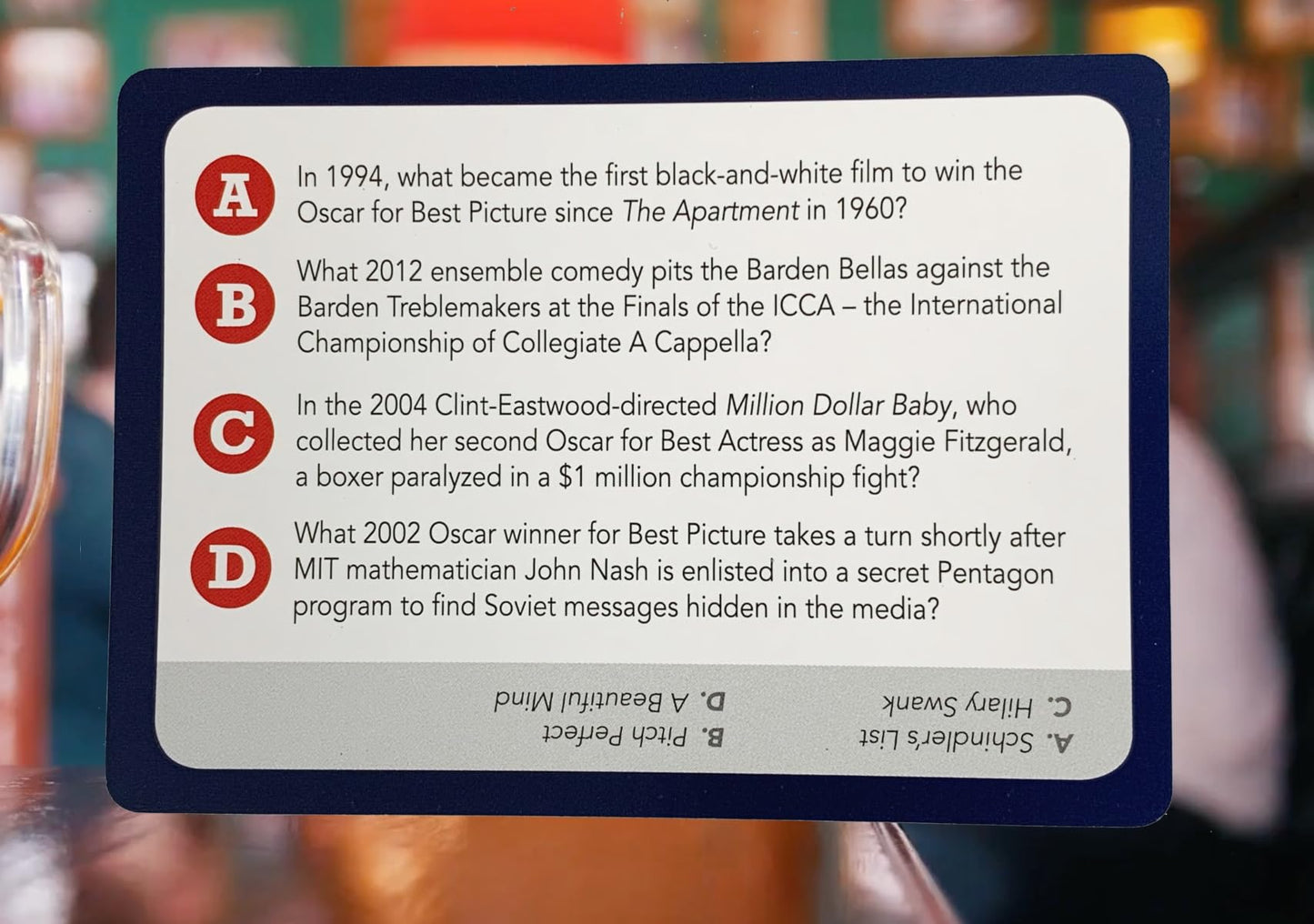 You Gotta Know Movies - Trivia Game