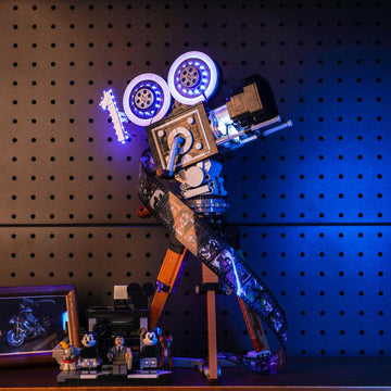 Brickbling Led Light Compatible With Lego 43230 Walt Tribute Camera, Creative Lighting Kit Compatible With Lego Camera-No Model