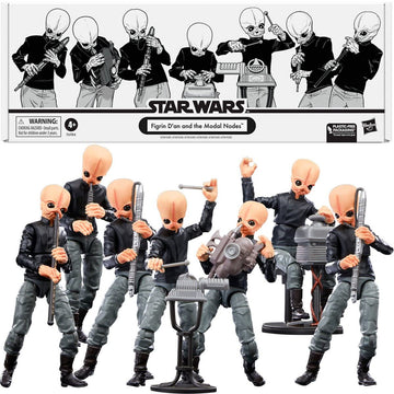 STAR WARS The Vintage Collection The Modal Nodes Action Figure, Black, Model F69845L0, Plastic Material