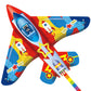 SNJOYFUL Air Kites for Kids and mature-themed  Huge Kite Easy to Fly  59 Beach Travel Beginner Kites for Kids Ages 4-8  Comes with 118 Colourful Tail