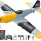Omnango Rc Plane Toy Drones 3 Channel Bf-109 Airplane,2.4Ghz 6-Axis Gyro Stabilizer Rtf Glider Aircraft Plane Or Beginners Adult