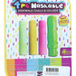 4 Piece Washable Sidewalk Chalk and Holder | Green