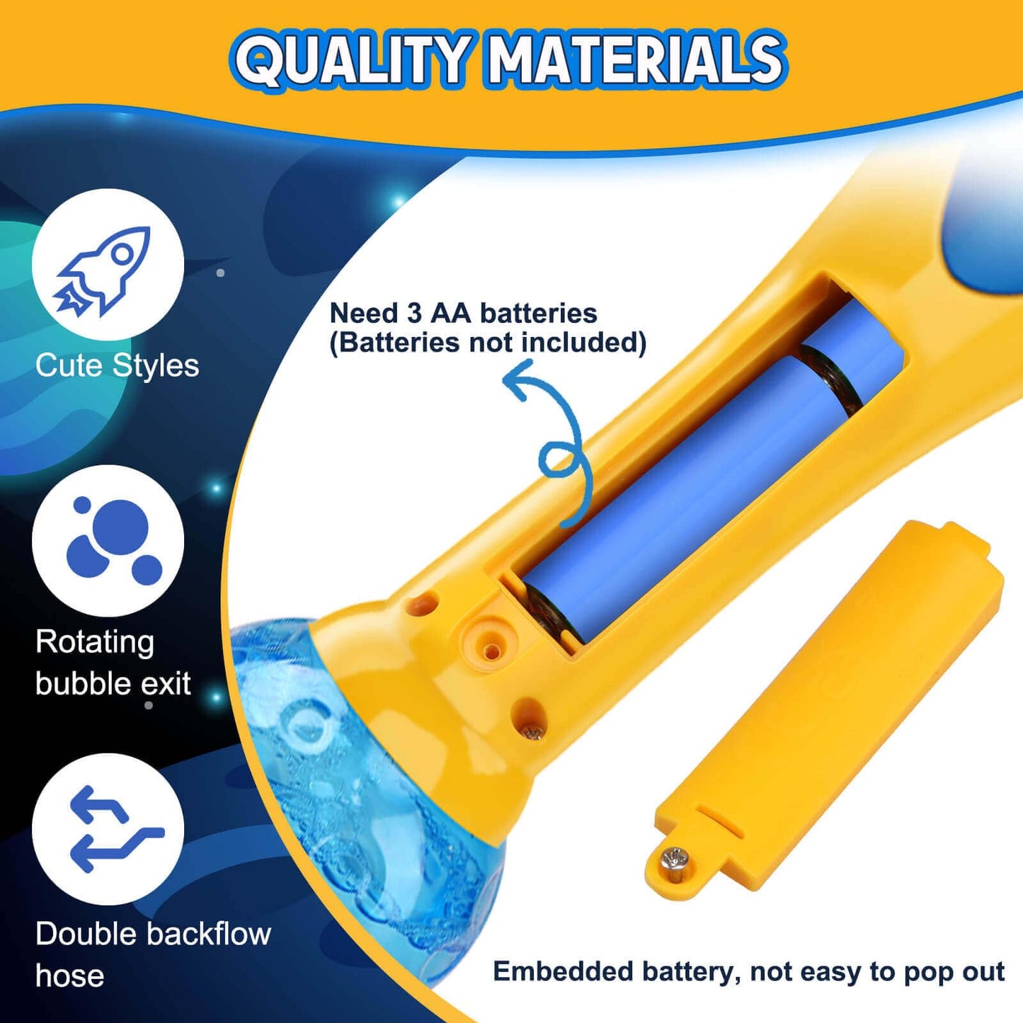 Dolanus Bubble Wands For Kids Age 3 4 5 6 Year Old Boys: Space Rocket Bubble Machine For Kids, Toys For 3 4 5 6 Year Old Boys, Gifts For Boys Age 3 4 5, Outdoor Toys For Toddlers 3-5