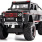 Adlon Car 6 Wheel Drive Metal Car Pull Back with Open Doors, Engine Cover, Tail with Front and Rear Light & Music Great Gift for