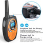 Virill Walkie Talkies 4 Pack Two Way Radios 22 Channels Vox Scan Long Distance Range With Backlit Lcd Scree For Indoor Outdoor Camping Hiking And Adventure(Orange)