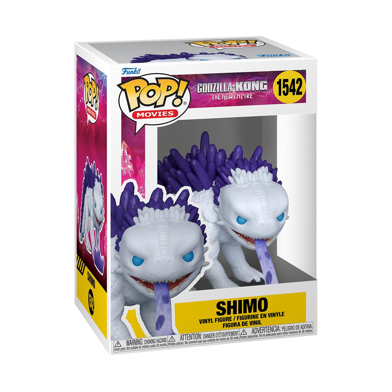 Funko POP! Godzilla X Kong Shimo with Ice-Ray Vinyl Figure - Multicolor Collectible - Model 75925 - Perfect Gift for Fans