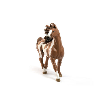 Schleich Farm World, Realistic Animal Toys For Boys And Girls, Pinto Stallion Spotted Horse Figurine, Ages 3+