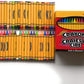JOT Crayons, Non-Toxic with Built-In Sharpener, 48 Count, Assorted Colors, Model 19244