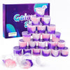 24 Pack Galaxy Slime Kit, Super Soft Stretchy Non-Sticky, Stress Relief Slime Toys For Girls And Boys Party Favors Kids Gift, Be