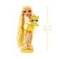 Rainbow High Sunny, Yellow With Slime Kit & Pet, Blonde 11' Shimmer Posable Fashion Doll With Diy Sparkle Slime, Magical Yeti Pet, Fun Play Accessories. Great Toy Gift For Girls Kids Ages 4-12 Years