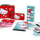 Hello Kitty Gift Set- Hello Kitty Lunch Tin Box, Water Bottle, Puzzle, Stickers, And Pencil Case.