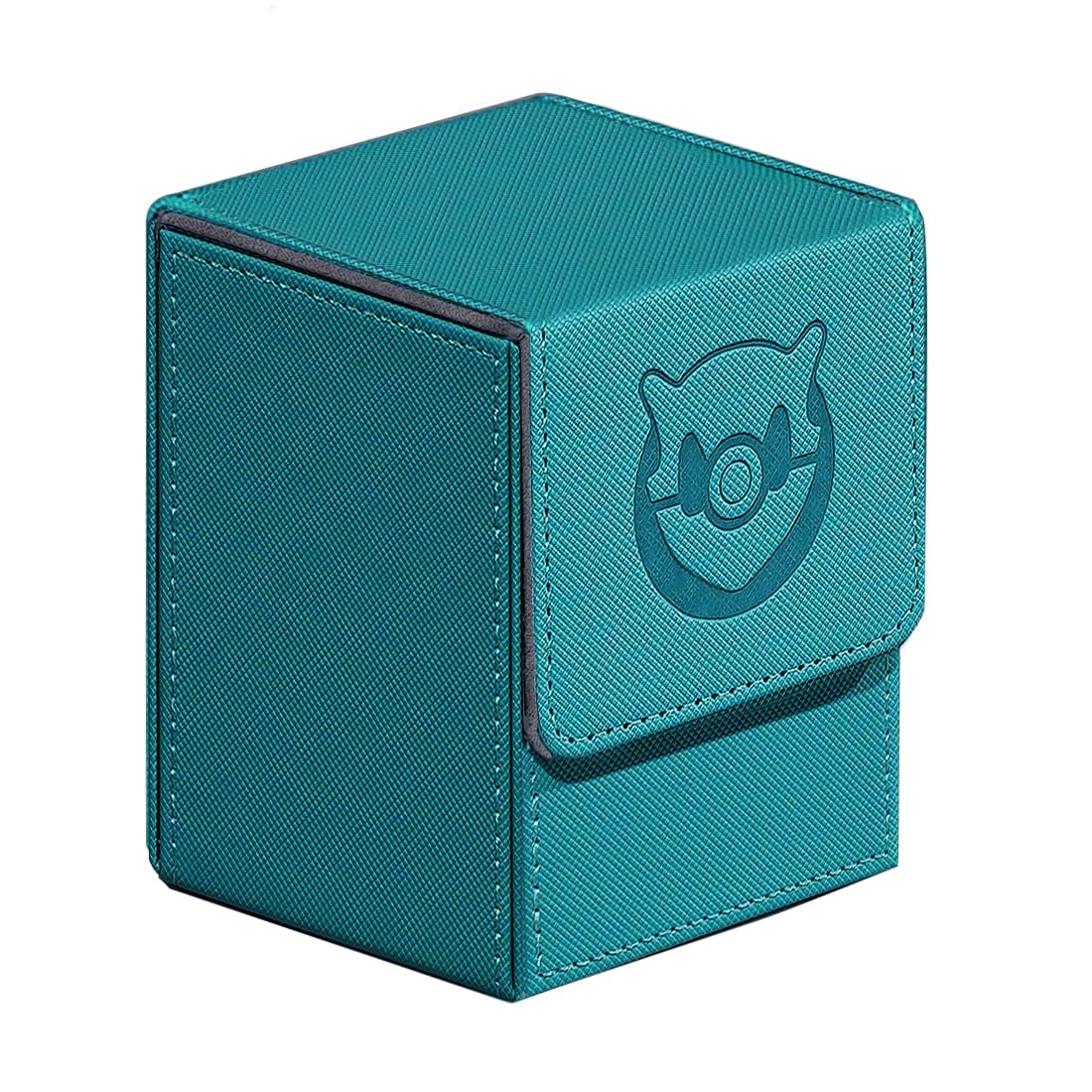 Artboutiq Trading Card Deck Box For Commander Deck Box With 2 Dividers, Card Storage Box Fits 100+ Single Sleeved Cards, Pu Leat