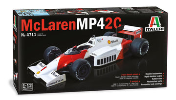 Italeri IT4711 1/12 McLaren MP4/2C, Japanese Instruction Manual Included (English Language Not Guaranteed)
