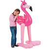Inflatable Pink Flamingo - Big Size, Blow Up Over 4 Feet Tall - Pool, Luau And Tropical Party Decor