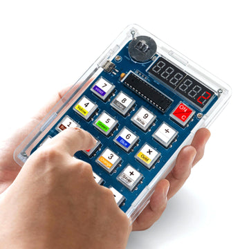 Soldering Practice Kit 6 Digits Desk Calculator Resistor Resistance Reader Diy Kit Soldering Project Kit Electronic Diy Kits For