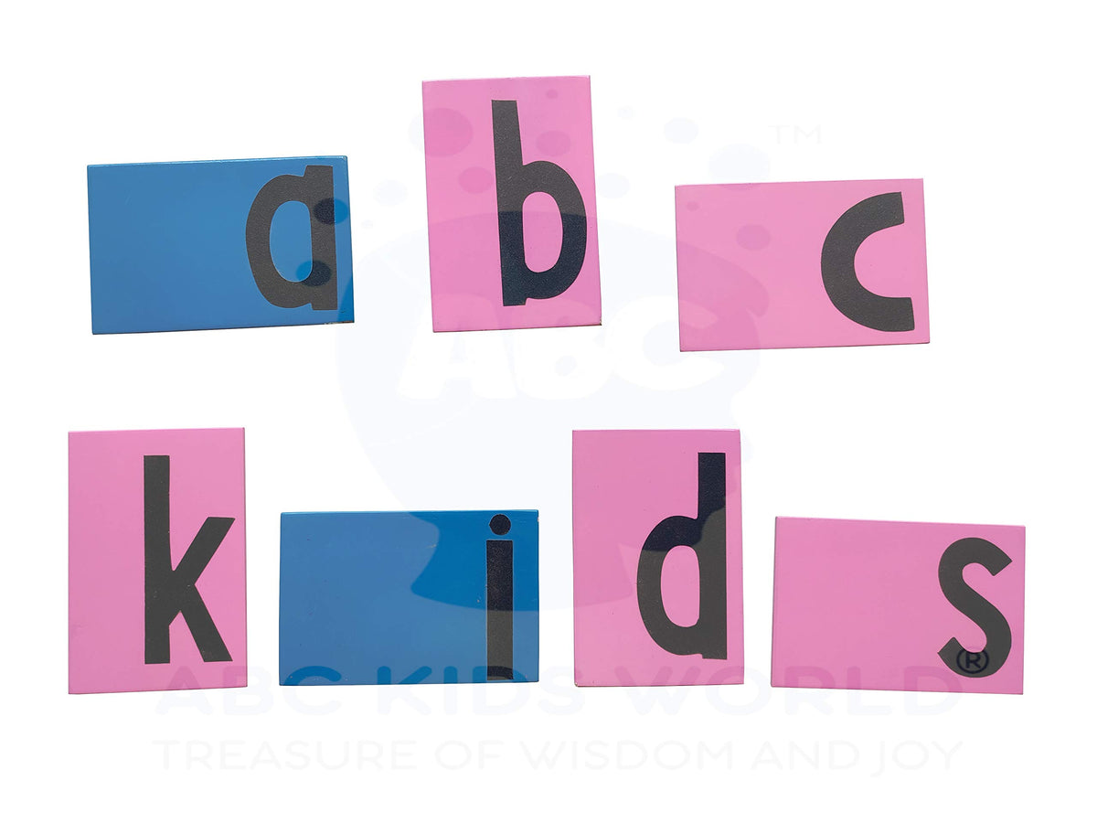 ABC KIDS WORLD Montessori Sand Paper Alphabets  Small