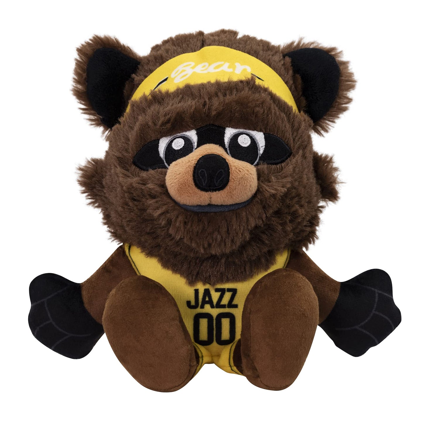 Bleacher Creatures Utah Jazz Bear Mascot 8'' Kuricha Sitting Plushees- Soft Chibi Inspired Mascot