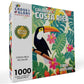 Cross & Glory - Costa Rica In Color - 1000 Piece Jigsaw Puzzle For Adults | Vibrant Tropical Forest & Toucan | Satin-Finished Travel Puzzle