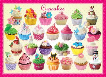 Eurographics Cupcakes Puzzle, 100-Piece
