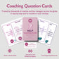 Mbm 80 Nlp Coaching Cards - Emotion & Mindset Flash Cards For Coaches And Managers | Conversation Starters To Support Emotional