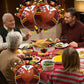 HADCKJA Big Turkey Balloons - Thanksgiving Party Decorations, Aluminum, 3pcs, Fall Harvest Theme