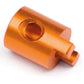 HPI Racing Rear Hub for Micro RS4 On-Road Car, Orange