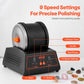 Vevor Rock Tumbler Machine, 4 Lbs Rock Polishing Machine, Direct Drive Motor Rock Polisher, 9 Speed Settings 9-Day Polishing Tim