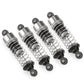 Haiboxing Rc Shocks For 1/16 Scale Car, 4Pcs Aluminum Capped Oil Filled Shocks For Haiboxing 16889(M16100A*2)