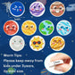Haooryx Solar System Mini Eraser for Kids - 60Pcs Bulk Novelty Outer Space Pencil Eraser 3d Miniature Desk Puzzle Eraser for Stu