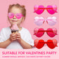 Scione Kids Heart Sunglasses Gift Sunglasses , 24Pack Party Favors Heart Sunglasses For Kid Boy Girl - Glasses Colorful Birthday Party Supplies, Beach, Pool Party Favors, Goodie Bag Stuffer