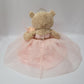 Kinnex Collections by Amanda 20'' Quince Anos Teddy Bear with Dress (Centerpiece) ~ B16632-29 (Blush)