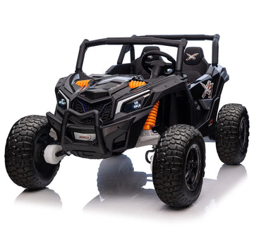 Aokoy Xxxl 24V Ride On Car For Kids, 2 Seater Battery Powered Cars 4X4 Kids Electric Utv With Remote Control Ride On Truck With