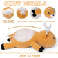 Webingo Weighted Stuffed Animals, 24'' Weighted Deer Plush Toy 4.2 Lb Soft Pillow Cute Giant Plushie Gifts For Kids & Adults(Dee