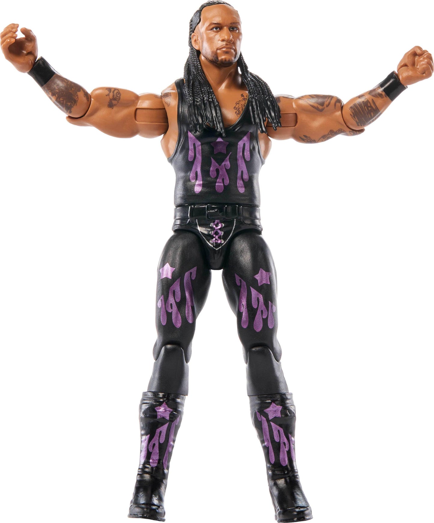 Mattel WWE Damian Priest Action Figure, 6-inch, Multicolor, 14 Articulation Points, Model JGD41