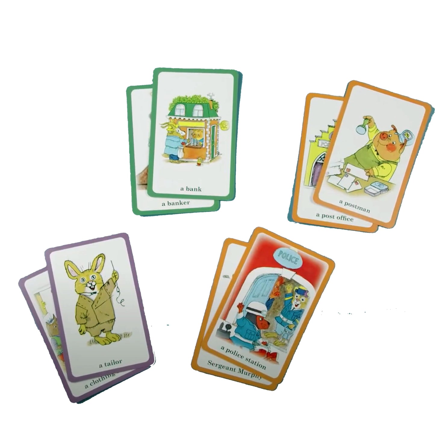 Briarpatch, Richard Scarry'S What Do People Do Card Game, Based On Early Reader Books For Preschool, Kindergarten And 1St Grade
