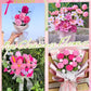 YYUENG TAK Pink Pipe Cleaner Flowers Craft Kit, 200 pcs, Chenille Stem, DIY Tulip Bouquet, 4 Colors, Olive Green, Model YYDP0002