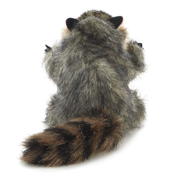 Folkmanis Mini Raccoon Finger Puppet, Gray, 1 Ea