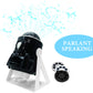 Lexibook Nlj181I1 Speaking 2-In-1 Planetarium Projector, 24 Images To Discover Space, 2 Constellation Domes, Stem, Black/White