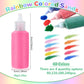 Wettarn 60 Pcs 1.25 oz Sand Art Bottle Kits 60 Colors of Sand Art Rangoli Colors for Painting DIY Drawing Favor Diwali Wedding D