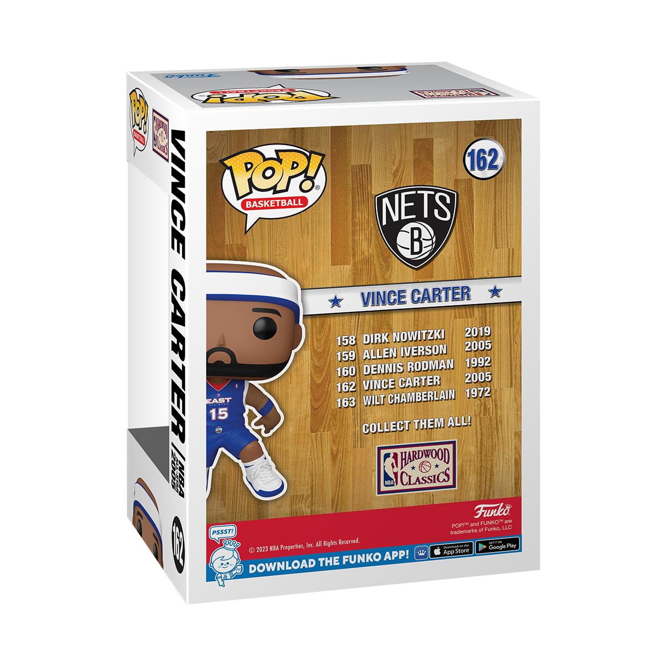 Funko Pop! Nba: Legends - Vince Carter - (2005) - Collectable Vinyl Figure - Gift Idea - Official Merchandise - For Kids & Adults - Sports Fans - Model Figure For Collectors And Display