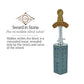 Project Genius Sword and Stone Wooden Puzzle, 3D Brain Teaser, 8.66"x3.43"x2.87", Multi Color, Model TG416