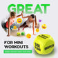 Skywin Workout Dice - 1 Pack, Yellow, Fun Exercise Dice for Solo or Group Classes, 6-Sided Foam Fitness Dice Great Dynamic Exerc