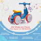 6V Electric Baby Balance Bike For 1 Year Old Boys Girls Toddler Ride On Toys 12-24 Month Toddler Balance Bike, 4 Wheels Toddler