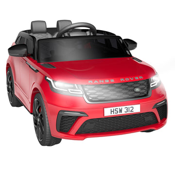 Jojoka Ride On Cars For Kid 4-8, 12V Licensed Land Rover Ride Electric Car For Kids With Parent Remote Control, Mp3 Player, Rock