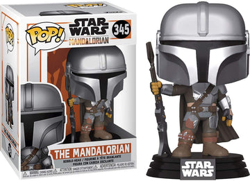 POP Star Wars: The Mandalorian - Mandalorian Beskar protective covering [Din Djarrin] Funko Pop! Vinyl Figure (Bundled with Compatible Pop Box Protector Case) Multicolored 3.75 inches