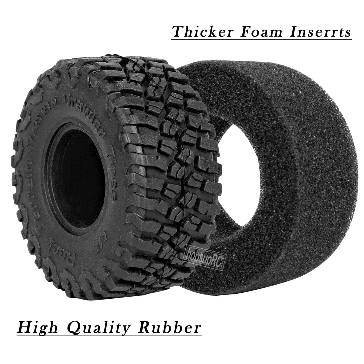Full Brass 1.0In Beadlock Rc Truck Tires Wheels Tires Upgrades Part For 1/18 1/24 Trx4M Axial Scx24 Rc Crawler,Rc Wheels Hops Up