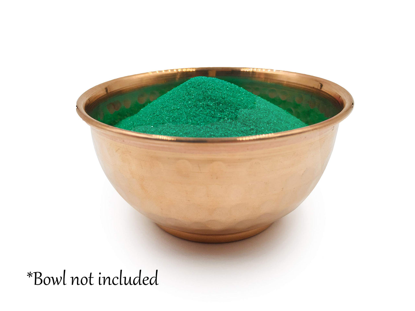 Green Sand - Fine Sand for Zen Garden, Resin Incense Burner, Smudge Bowl, Ritual Incense, Cast Iron Cauldron, Unity Ceremony, Se