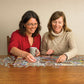 Cobble Hill 1000 Piece Puzzle - DoodleTown: Thanksgiving Togetherness - Cardboard, Model 44501, Sample Poster Included