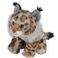 WILD REPUBLIC Bobcat Plush Stuffed Animal, 8" Cuddlekins, Multi, Polyester